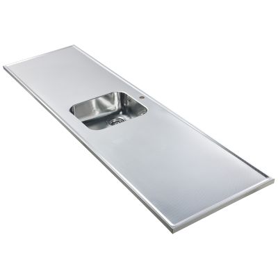Diamond 2115x600mm, single sink middle