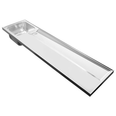 Tapblad 2000x500mm rechts